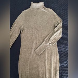 Womens White House Black Market Sweater Dress